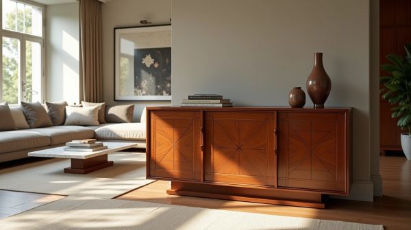 5 idées de buffets en bois massif pour rehausser votre décor