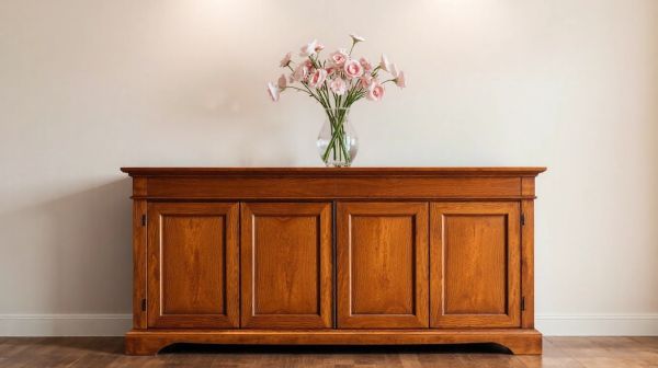 5 idées de buffets en bois massif pour rehausser votre décor