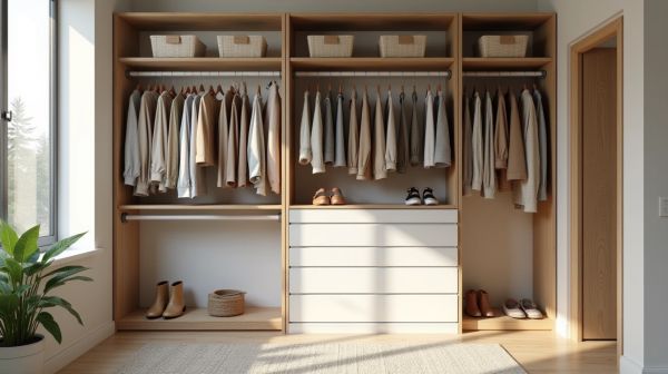 Kit dressing : optimisez votre espace de rangement avec style