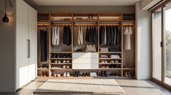 Kit dressing : optimisez votre espace de rangement avec style