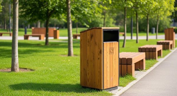 Pourquoi la poubelle en bois est la solution esthétique et durable ?