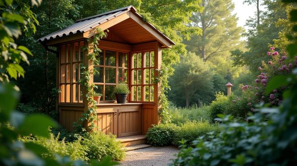 Un abri de jardin adapté à vos besoins et votre espace