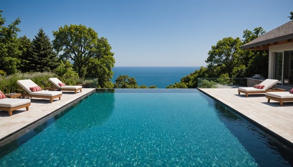 Avis d'experts : les défis de construction d'une piscine à débordement